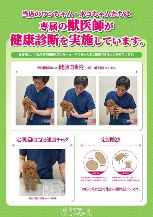 健康診断実施のお知らせ