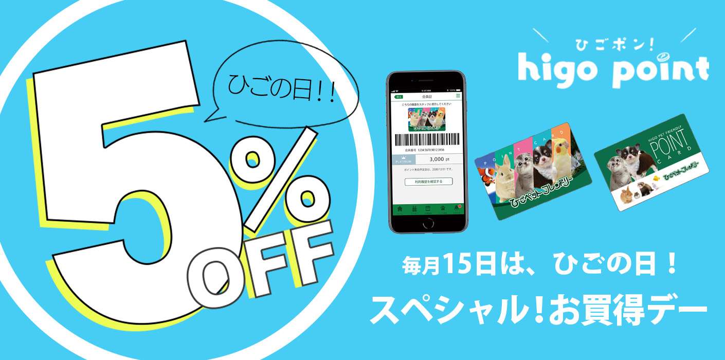 毎月15日・ひごの日