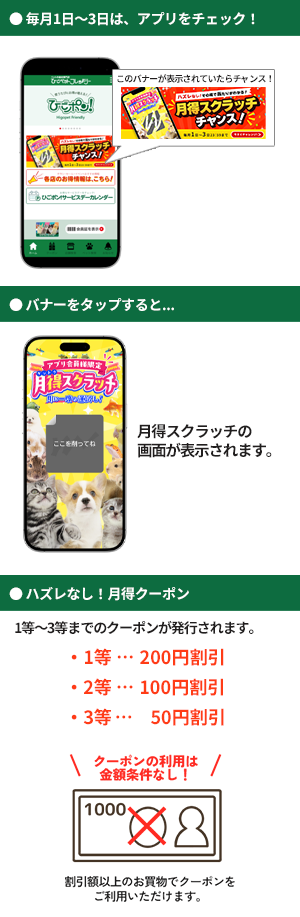 ひごポン!月得スクラッチキャンペーンのご紹介